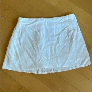 Princess Polly White Mini Skirt